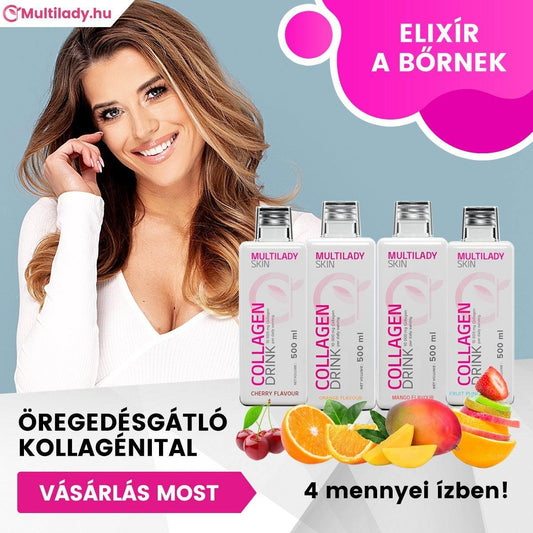 Öregedésgátló Koncentrált Kollagén Ital, 20 adag