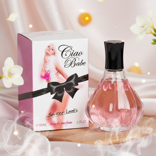 100 ml Eau de Perfume "CIAO BABE" Gyümölcsös Virágos Illat Nőknek, 2% illatolaj tartalommal
