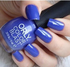 Lila és Égkék Orly Color Blast körömlakk - 1+1 AJÁNDÉK - 2 x 11 ml 2 