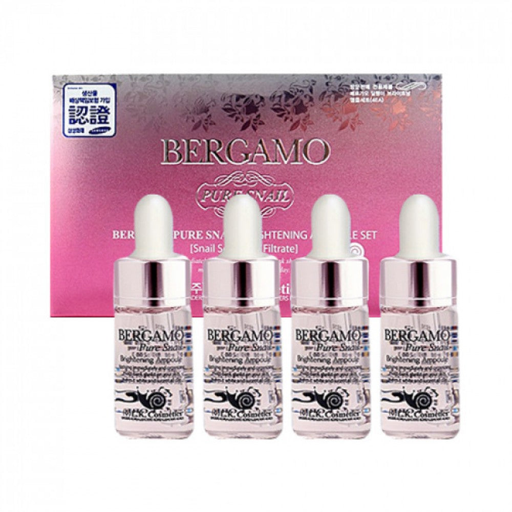 BERGAMO Csigakivonat 4 db-os Ampullakészlet 13ml x 4 1 