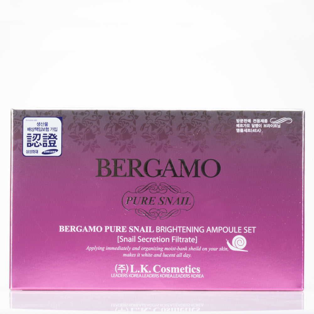 BERGAMO Csigakivonat 4 db-os Ampullakészlet 13ml x 4 2 