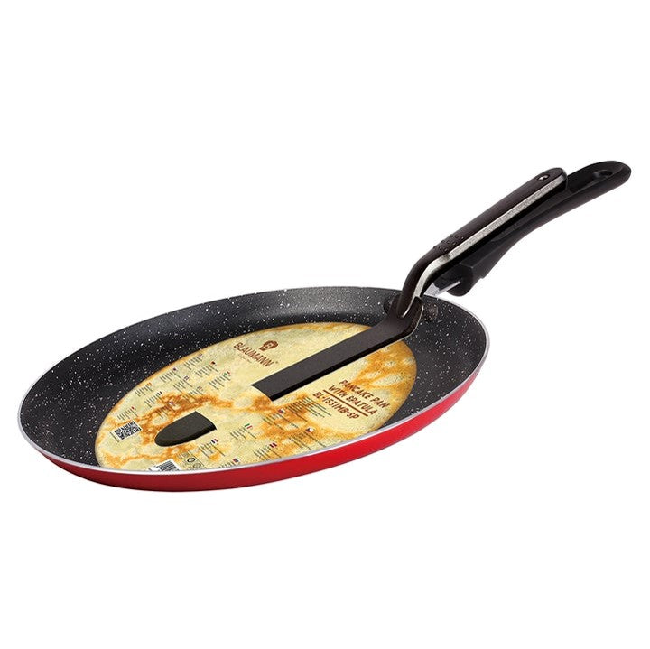 3 rétegű Leragadás mentes Márvány Bevonatos Palacsintasütő Spatulával, Blaumann, 24 cm 2 