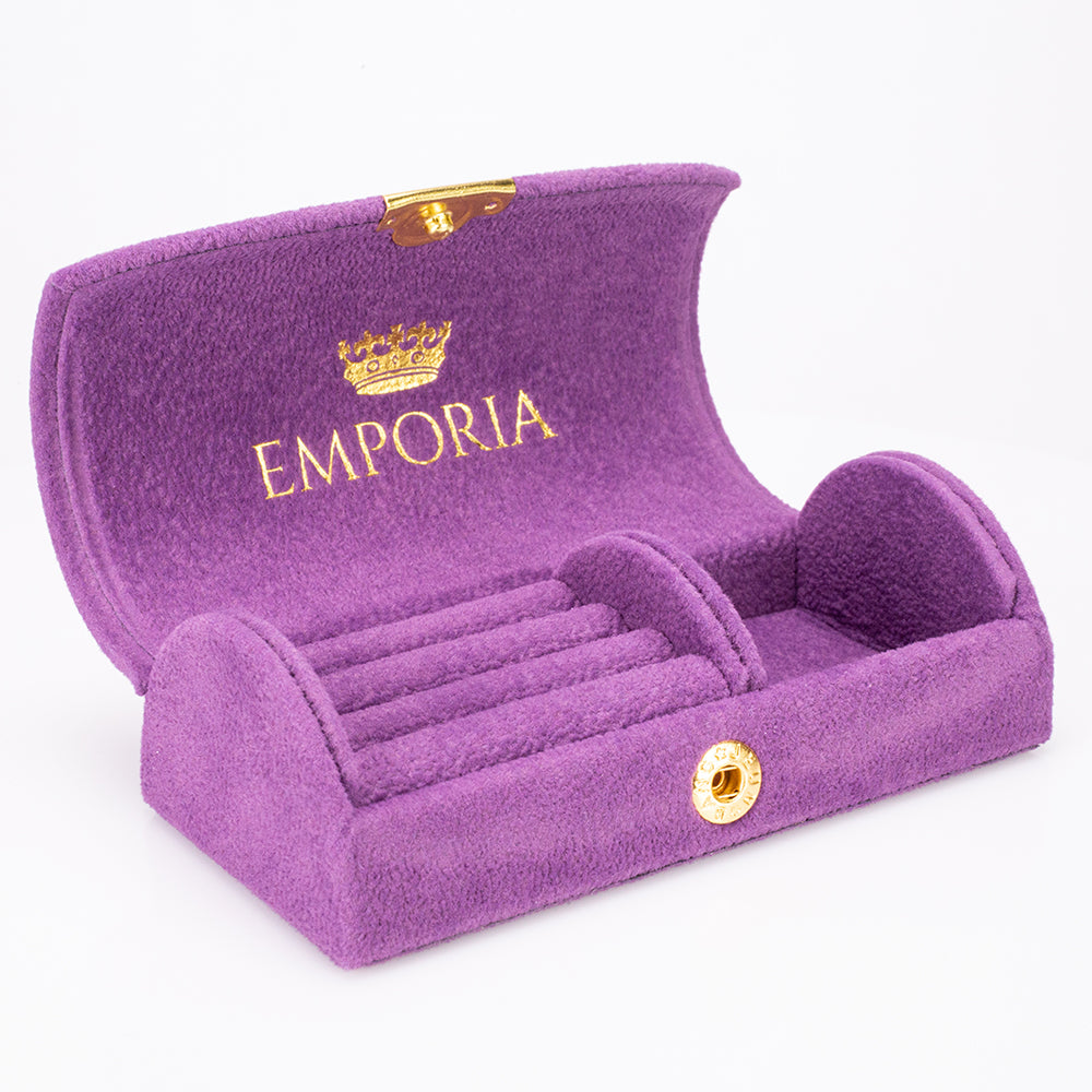 Emporia Ékszertartó doboz, Lila 3 
