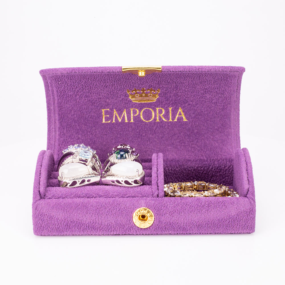 Emporia Ékszertartó doboz, Lila 2 