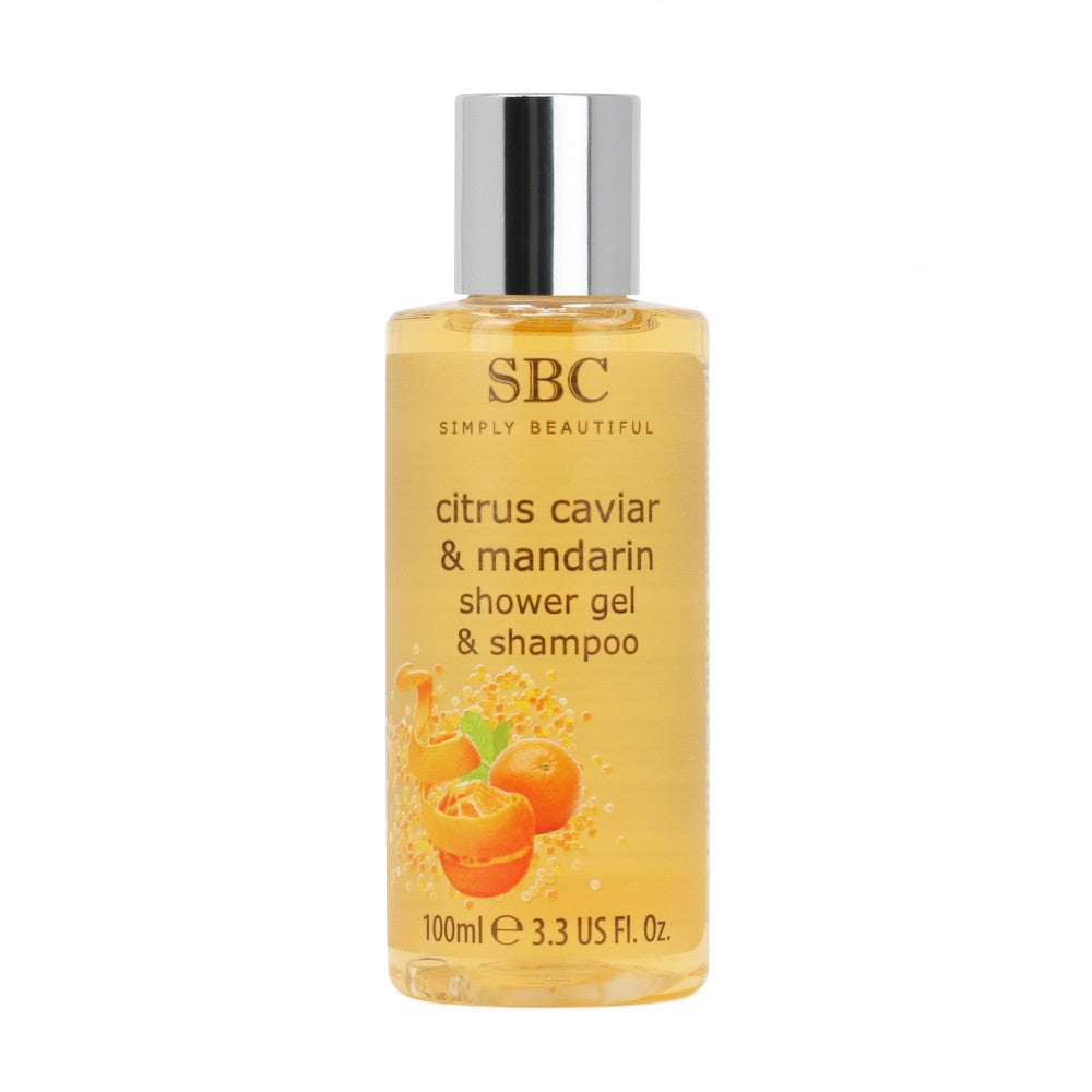 Citrus Kaviár & Mandarin Energizáló Tusfürdő és Sampon, 100 ml 1 