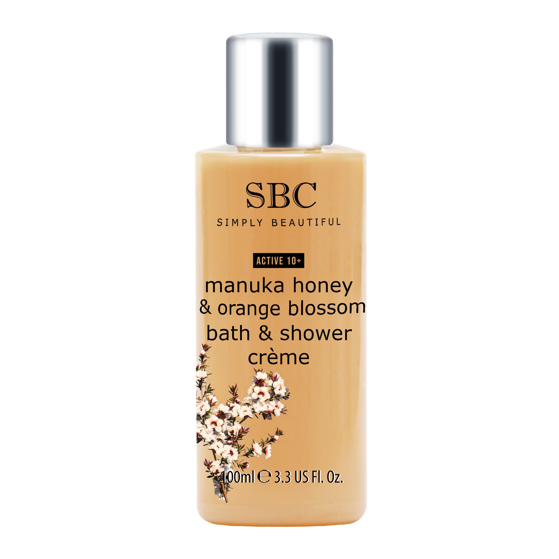 Manuka Méz & Narancsvirág Hidratáló Tusfürdő Krém, 100 ml 1 