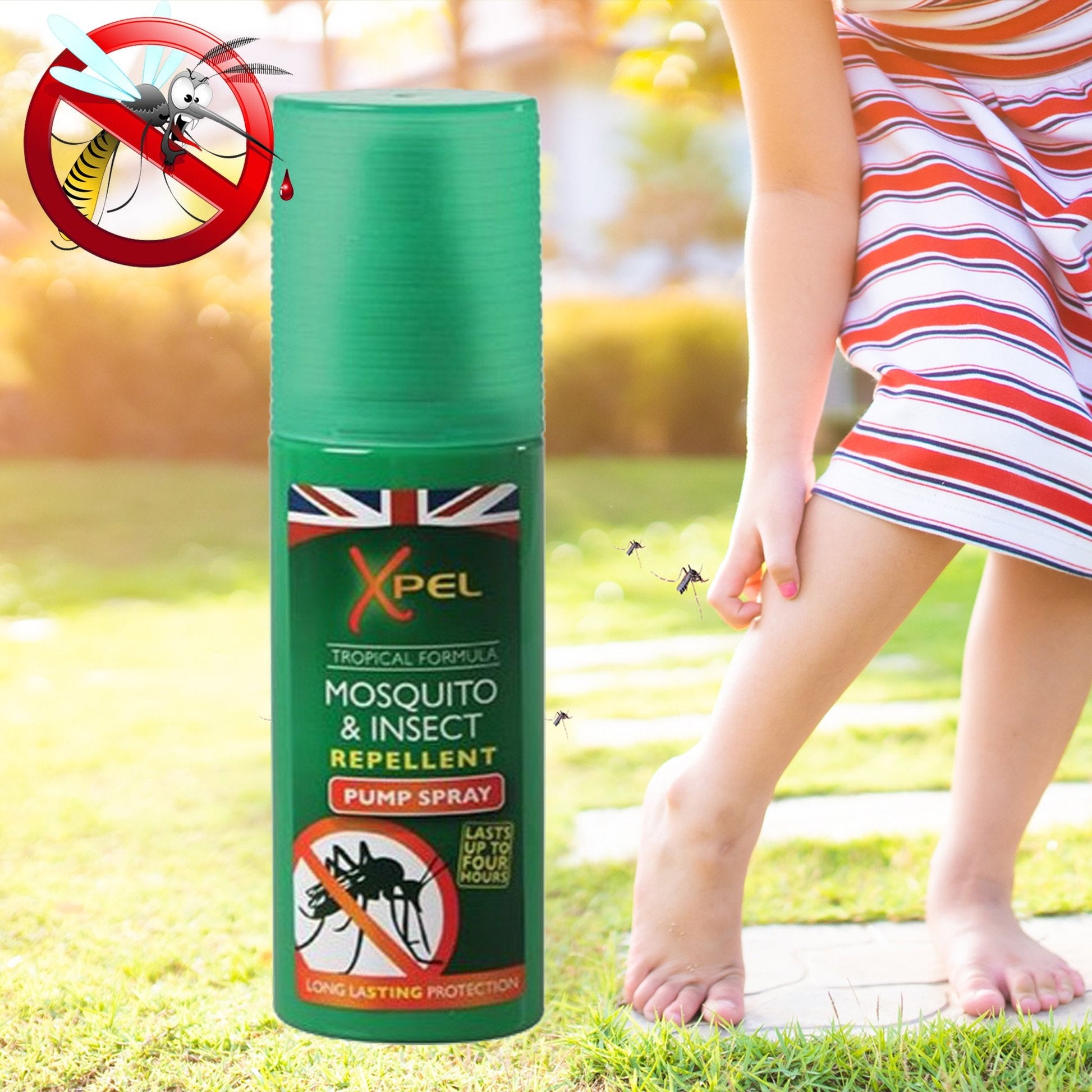 Ultrahosszan tartó Szúnyog- és Rovarriasztó Spray Felnőtteknek - 70 ml 2 