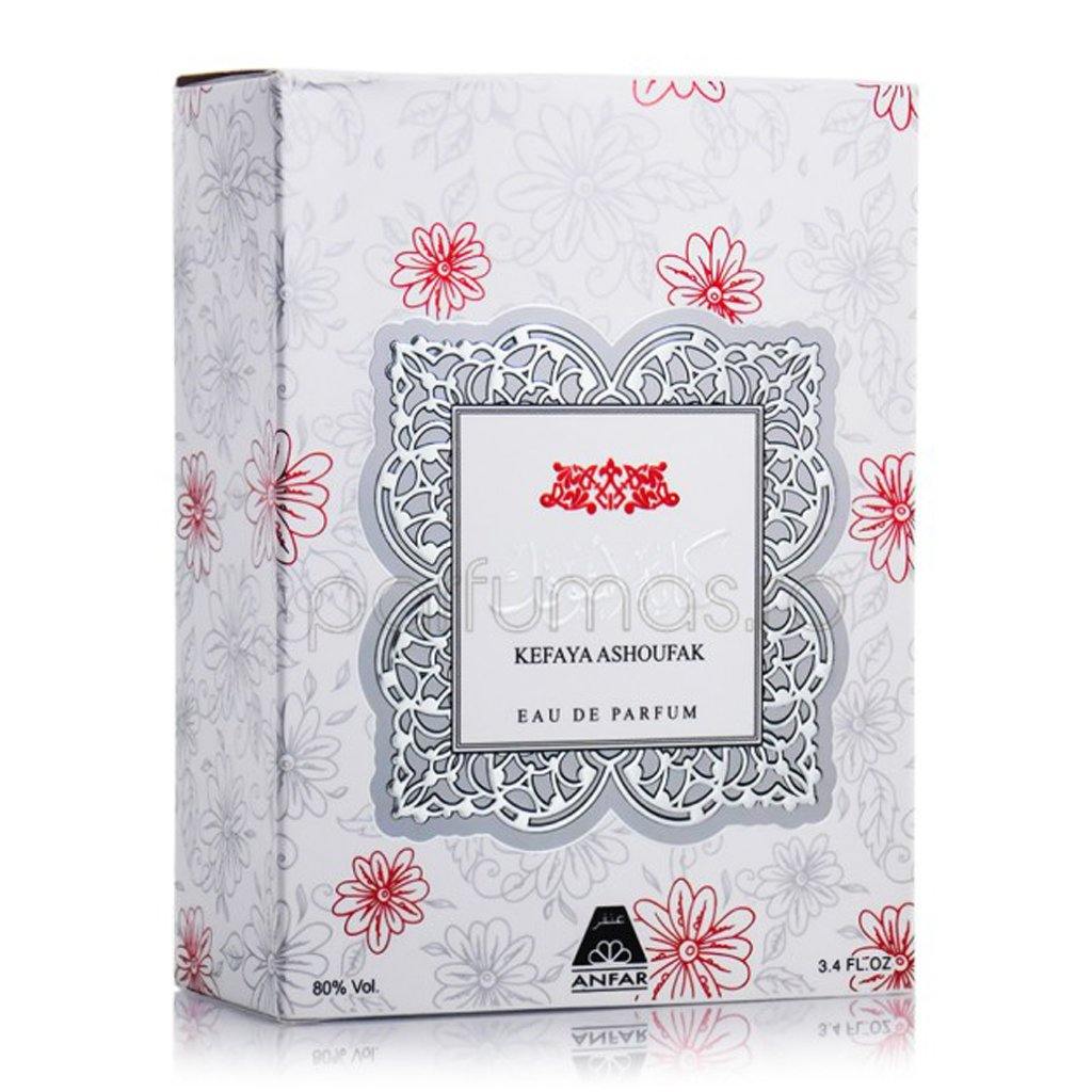 100 ml Eau de Parfum Kefaya Ashoufak Keleti Édes Virág Illat Nőknek 3 100 ml Eau de Parfum Kefaya Ashoufak Keleti Édes Virág Illat Nőknek - Ékszer Galéria