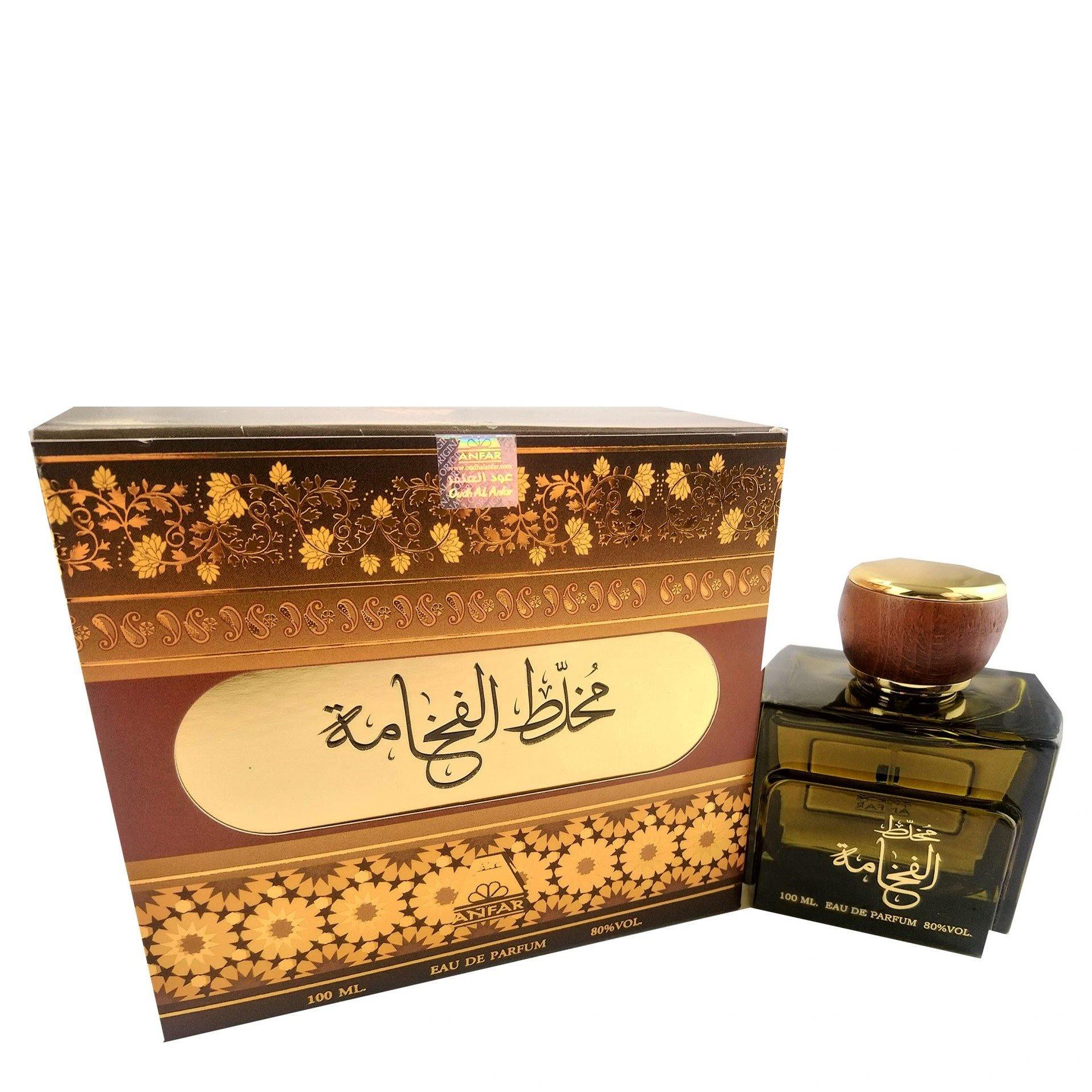 100 ml Eau de Parfum Mukhallat Al Fakhama Fás Virágos Szantál és Oud Illat Férfiaknak - Ékszer Galéria