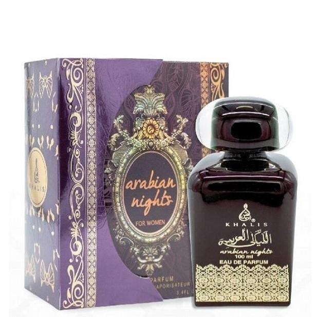 100 ml Eau de Perfume Arabian Nights Borostyános Fás Virágos Illat Nőknek - Ékszer Galéria