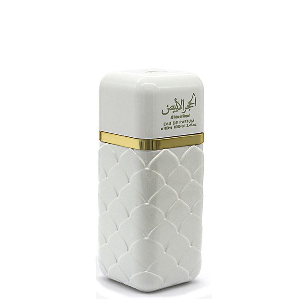 100 ml Eau de Parfum Al Hajar Al Abyad Édes Virágos Illat Nőknek 3 100 ml Eau de Perfume Al Hajar Al Abyad Virágos Vanília és Pézsma Illat Nőknek - Ékszer Galéria
