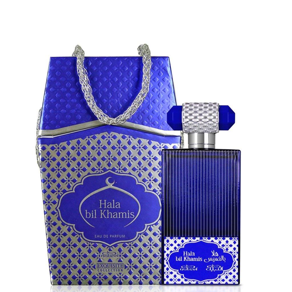 100 ml Eau De Parfum Hala Bil Khamis Fás-Fűszeres-Virágos Illat Férfiaknak és Nőknek 1 100 ml Eau De Parfum Hala Bil Khamis Fás-Fűszeres-Virágos Illat Férfiaknak és Nőknek - Ékszer Galéria
