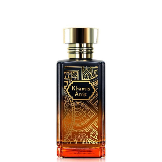 100 ml Eau de Parfum Khamis Anis Orientális-Gyümölcsös Illat Férfiaknak és Nőknek - Ékszer Galéria