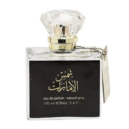 100 ml Eau de Perfume Shams Al Emarat Gyümölcsös Pézsma és Szantál Illat Nőknek