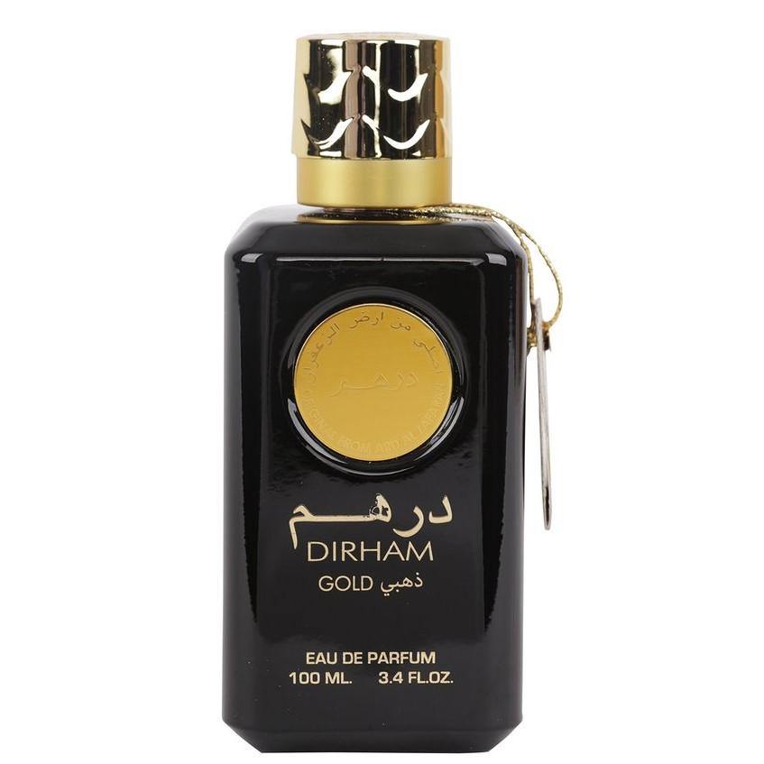 100 ml Eau de Perfume Dirham Gold Keleti Fűszeres Illat Férfiaknak - Ékszer Galéria
