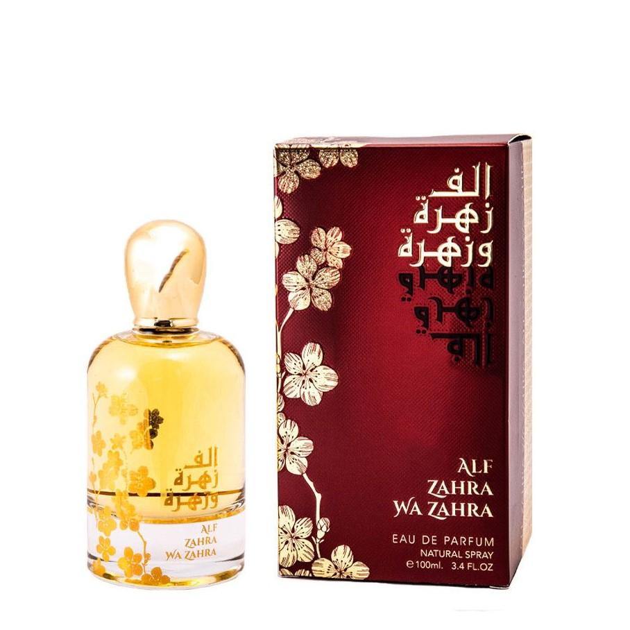 100 ml Eau de Perfume Alf Zahra Wa Zahra Fűszeres Szantál és Pézsma Illat Nőknek - Ékszer Galéria