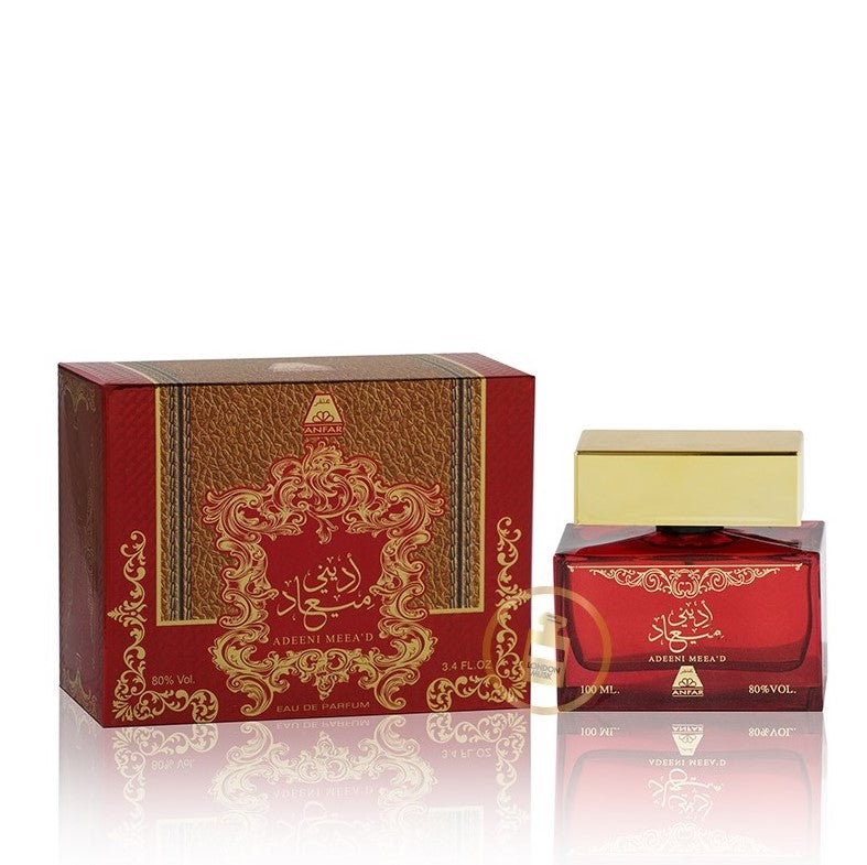 100 ml Eau de Perfume Meead Keleti Fás Virágos Illat Férfiaknak és Nőknek 1 