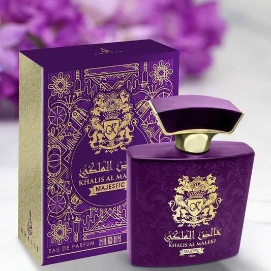 100 ml Eau de Perfume Khalis Maleki Majestic Virágos Borostyán Illat Nőknek - Ékszer Galéria