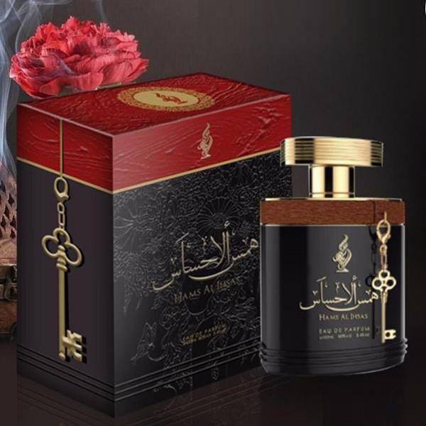 100 ml Eau de Perfume Hams al Ihsas Fűszeres Bőr Hatású Illat Férfiaknak 1 100 ml Eau de Perfume Hams al Ihsas Fűszeres Bőr Hatású Illat Férfiaknak - Ékszer Galéria