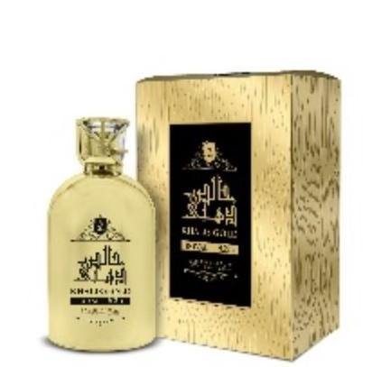 100 ml Eau de Perfume Khalis Royal Borostyános Bőr Hatású Illat Férfiaknak és Nőknek - Ékszer Galéria