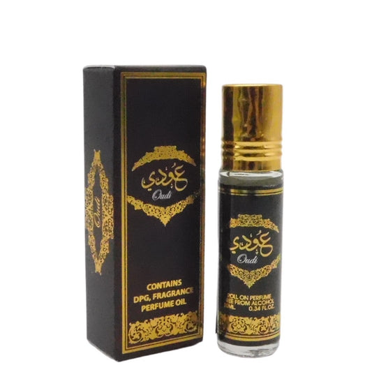 10 ml Parfüm Olaj Oudi Oriental Oud, Sandal és Pézsma Illat Férfiaknak