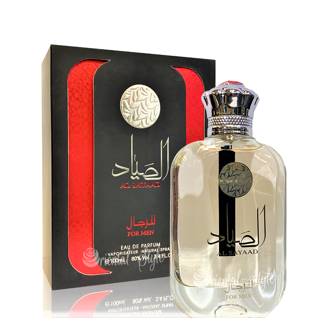 100 ml Eau De Parfum Al Sayad Fűszeres Fás Levendulás és Pézsma Illat Férfiaknak 1 