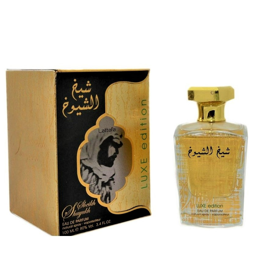 100 ml Eau De Parfum Sheikh Shuyukh Luxe Fűszeres Karamell Illat Férfiaknak 2 