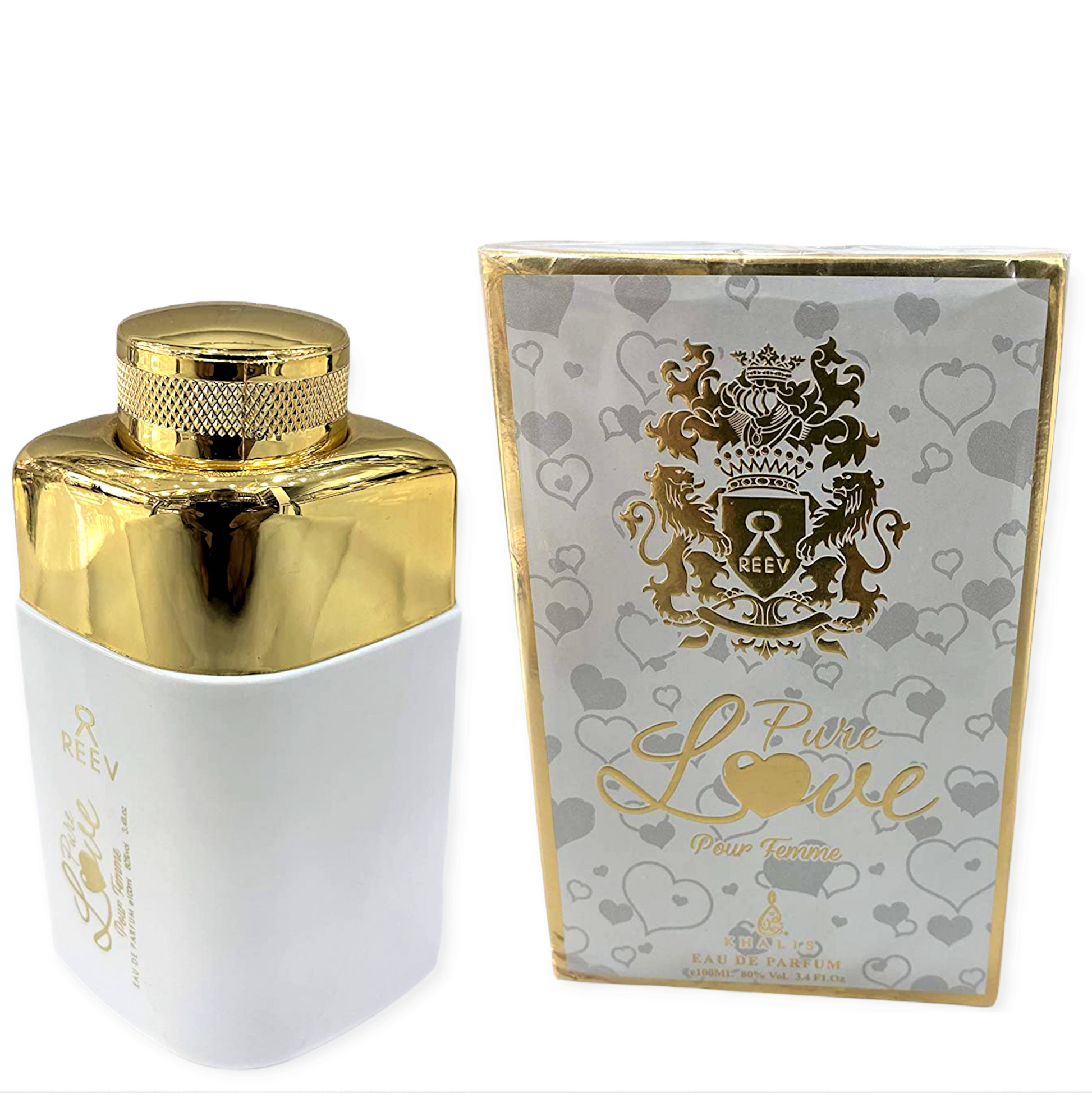 100 ml Eau de Perfume Pure Love Édes Gyümölcsös Virágos Illat Nőknek 1 