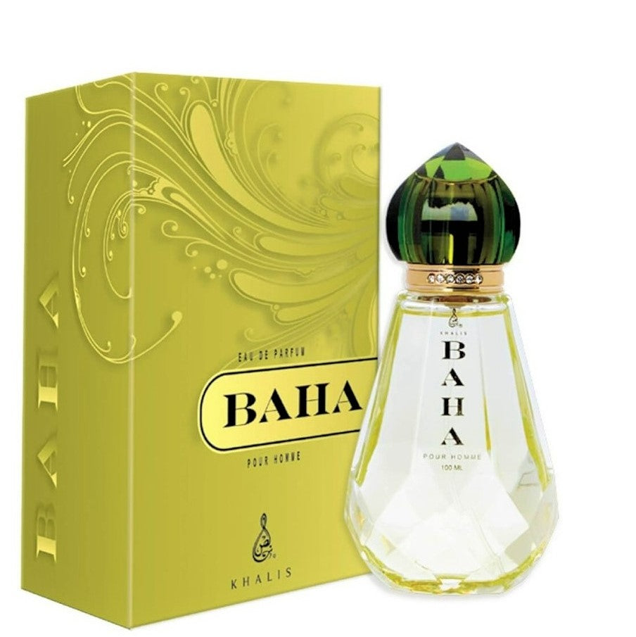 100 ml Eau de Perfume Baha Friss Citrus Borostyán és Fás Illat Férfiaknak 1 