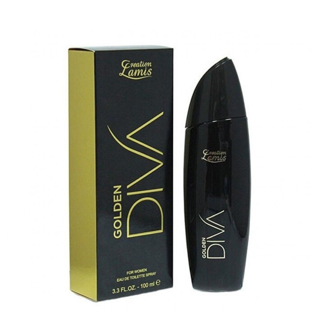 100 ml Eau de Perfume  GOLDEN DIVA Virágos Illat Nőknek 1 