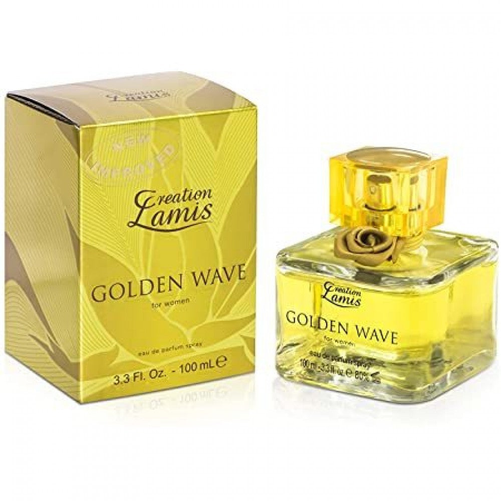96  ml Eau de Perfume GOLDEN WAVE Gyümölcsös Virágos Illat Nőknek