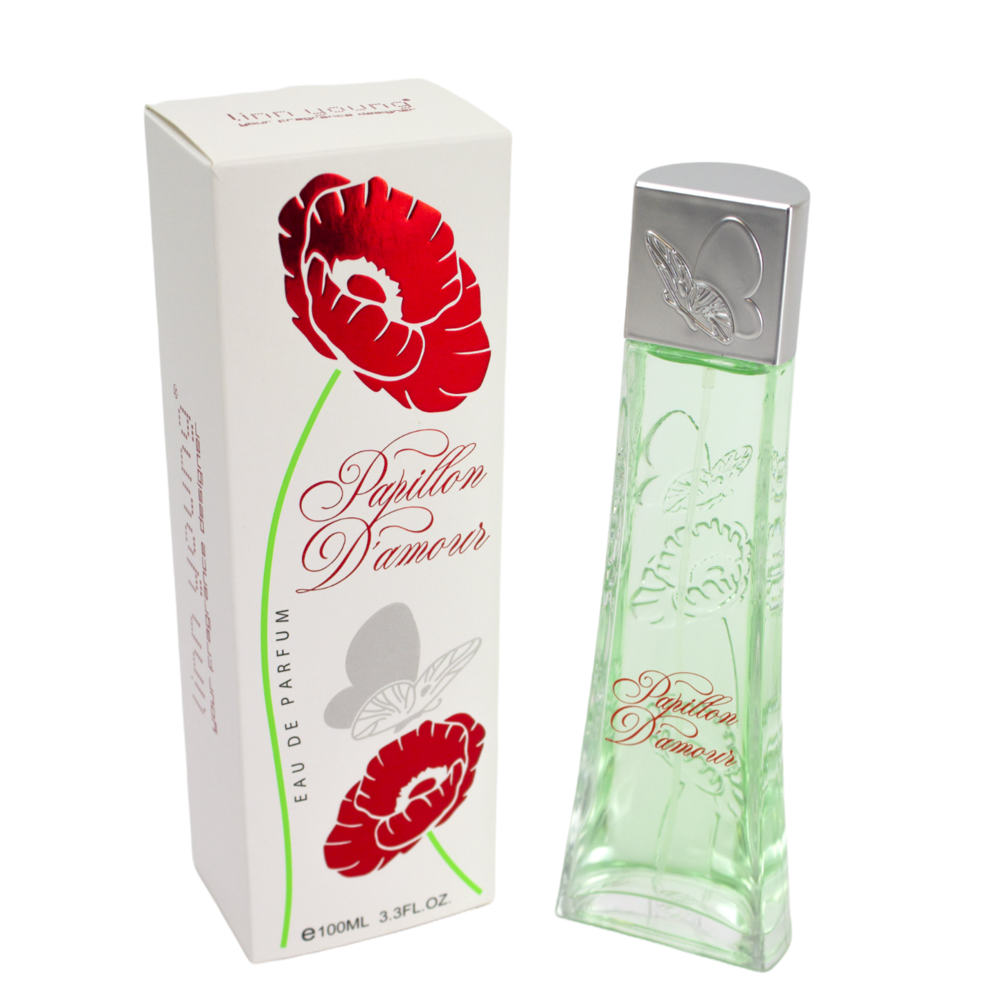 100 ml Eau de Perfume PAPILLON D’AMOUR Keleti Virágos Illat Nőknek, 10% illatolaj tartalommal 1 