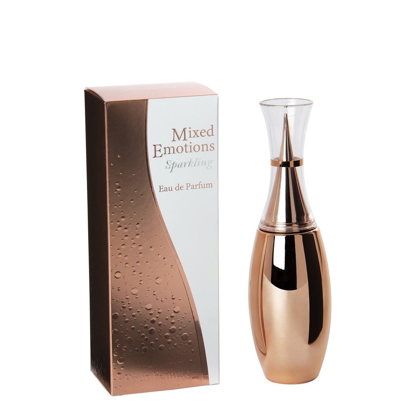 100 ml Eau de Perfume "MIXED EMOTIONS SPARKLING" Virágos Fás Illat Nőknek, 6% illatolaj tartalommal 1 