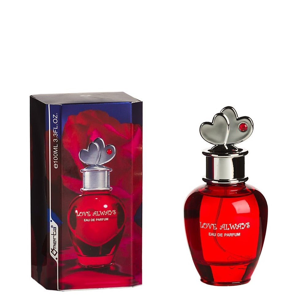 100 ml Eau de Perfume "LOVE ALWAYS" Gyümölcsös Virágos Illat Nőknek, 6% illatolaj tartalommal 1 