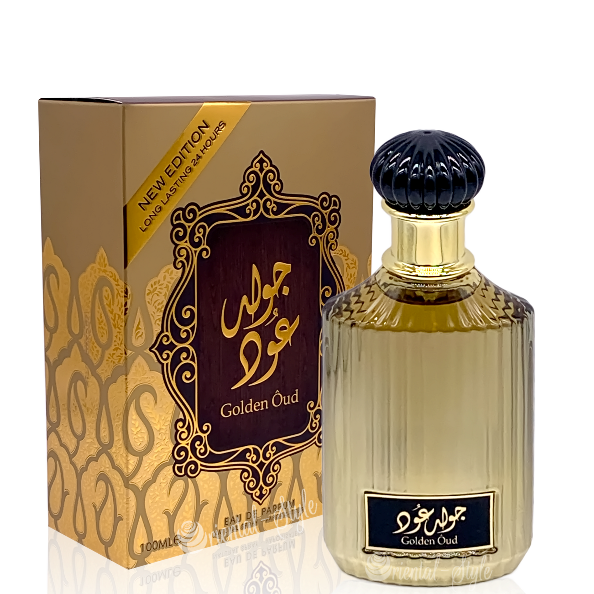 100 ml Eau de Perfume  Golden Oud Fűszeres Fás Illat Férfiaknak és Nőknek 1 