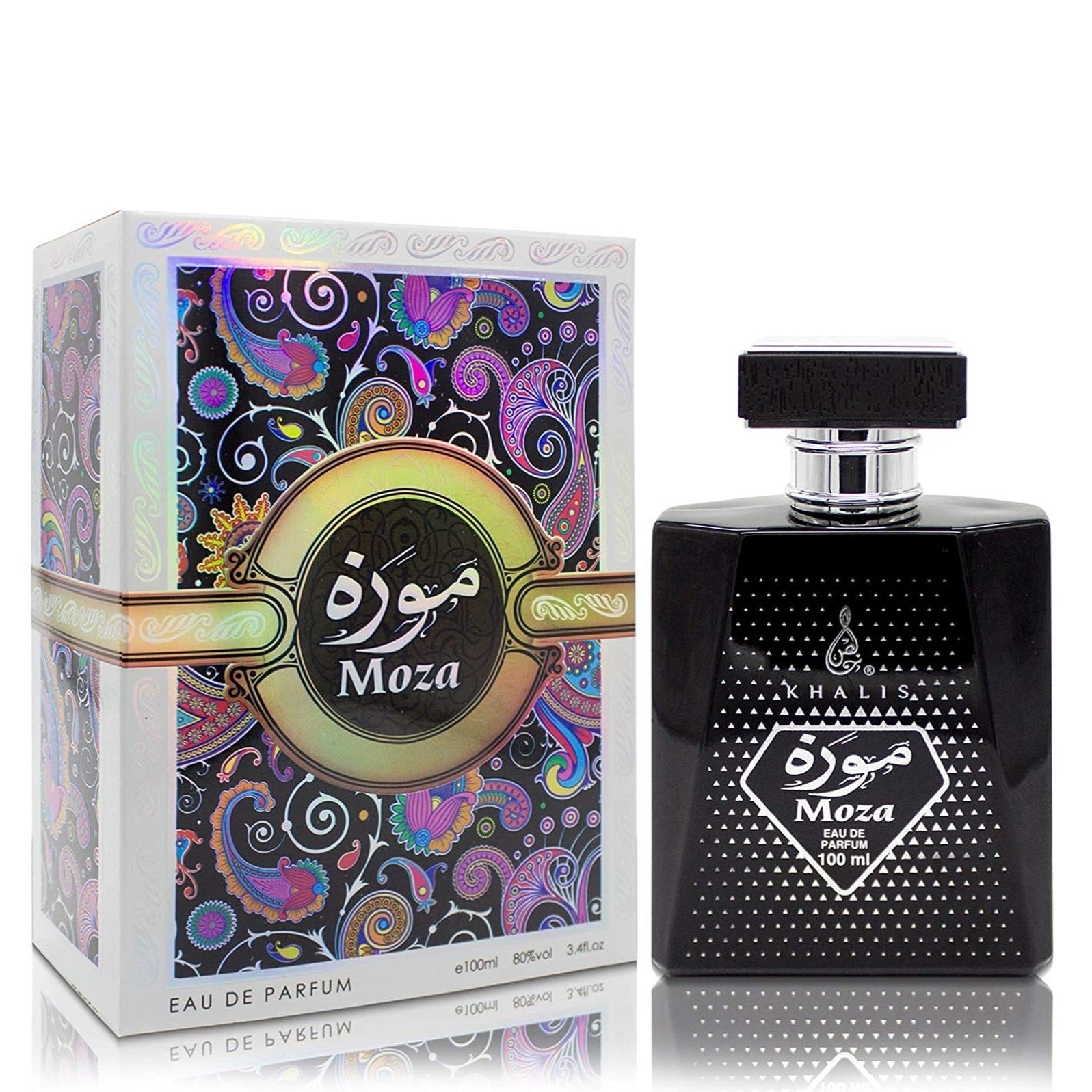 100 ml Eau de Parfum MOZA Fás Pézsma Illat Férfiaknak és Nőknek 2 