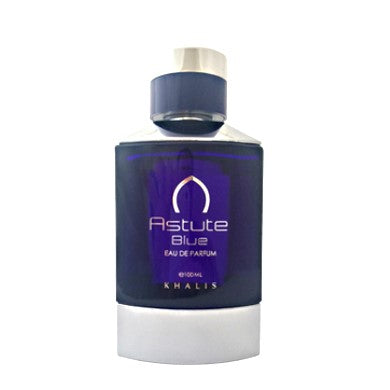 100 ml Eau de Parfum ASTUTE BLUE Fűszeres Fás Illat Férfiaknak