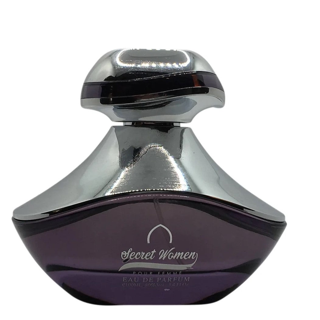 100 ml Eau de Parfum SECRET WOMEN Gyümölcsös Virágos Pézsma Illat Nőknek 2 