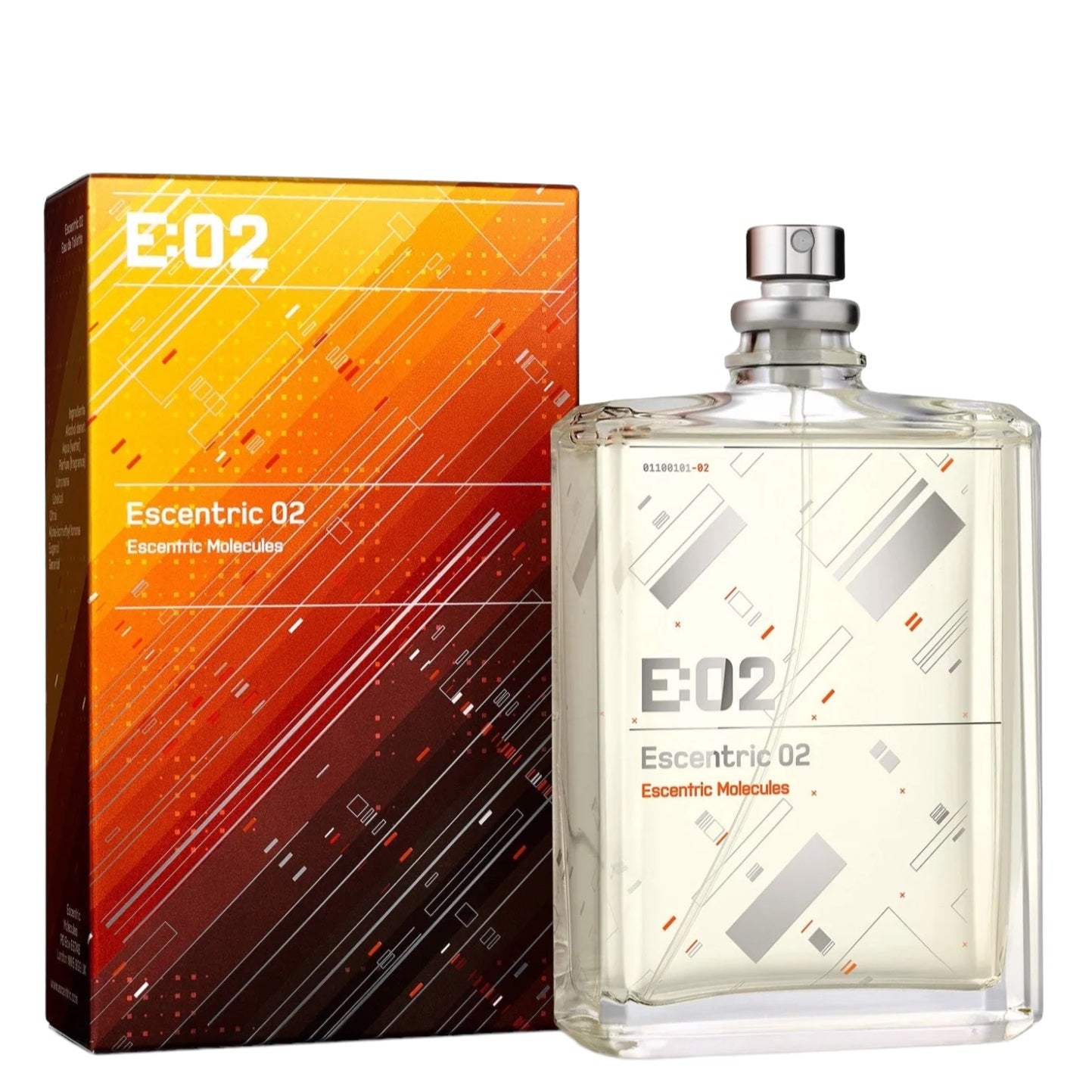 100 ml Eau de Parfum E SCENT 02 Ciprusos Gyümölcsös Pézsma Illat Férfiaknak 1 