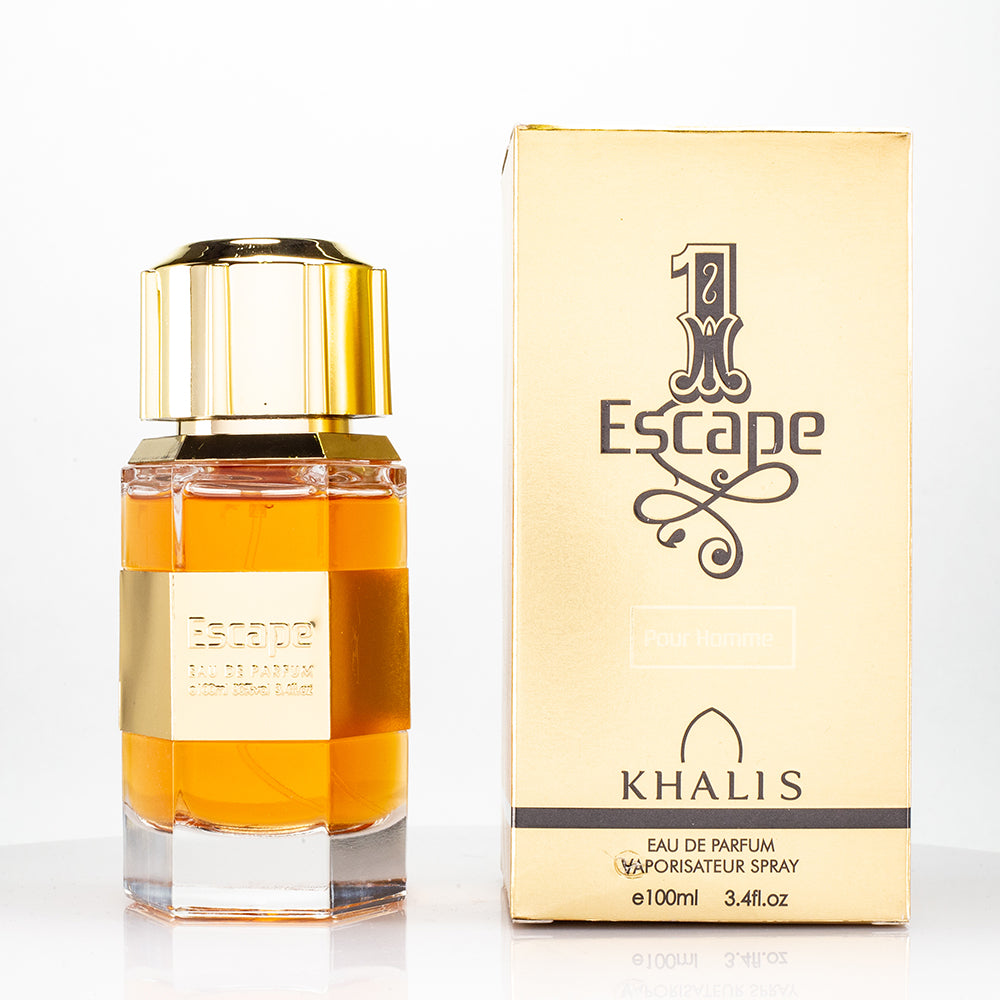 100 ml Eau de Parfum ESCAPE 1 Fűszeres Fás Illat Férfiaknak 2 