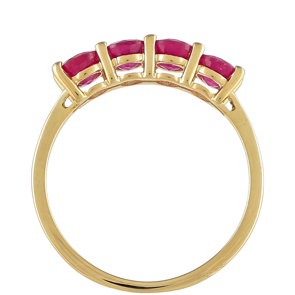 Arany Gyűrű Thai Rubinnal