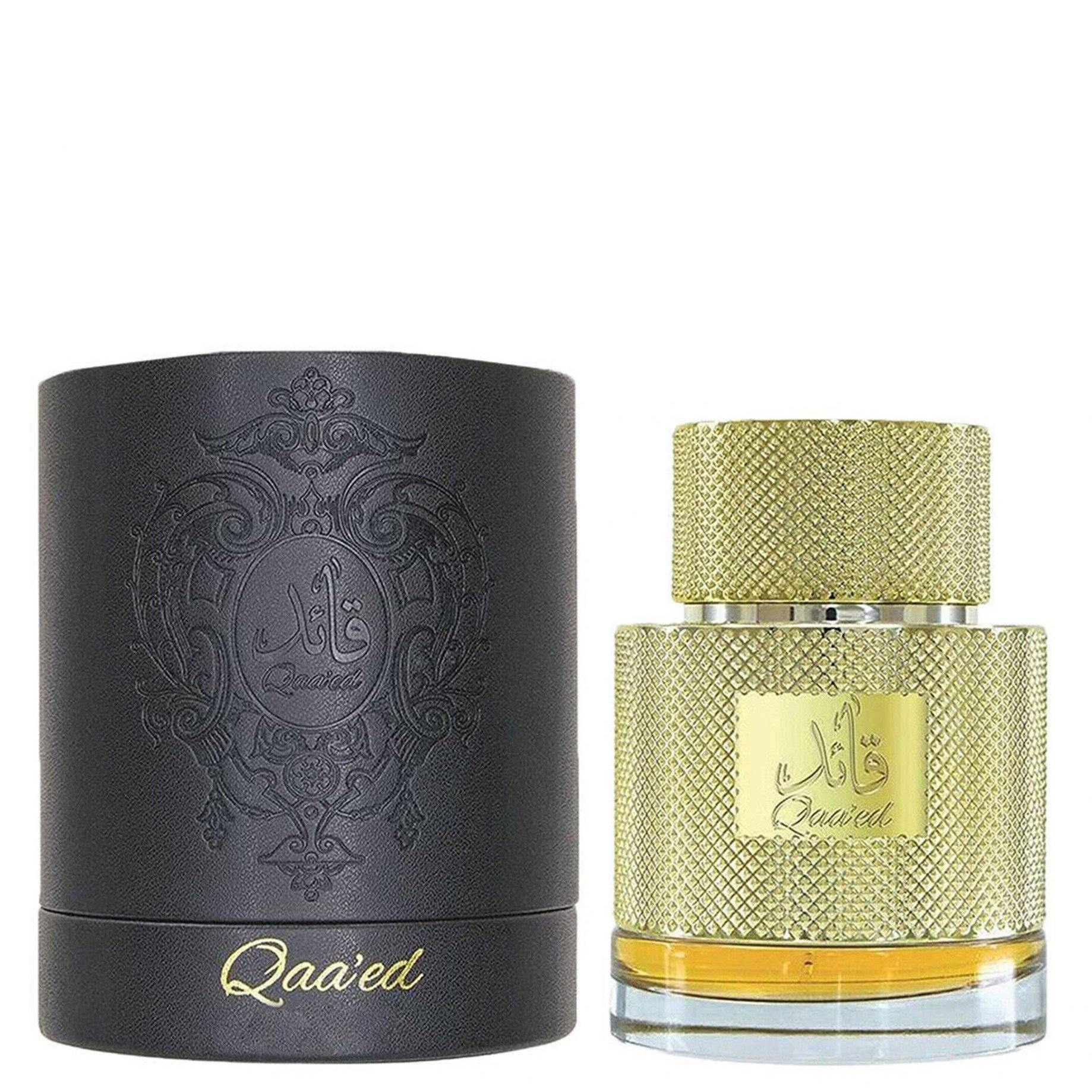 100 ml Eau de Parfum Qaa’ed Keleti Fűszeres Szantál, Bőr és Oud Illat Férfiaknak 1 100 ml Eau de Parfum Qaa’ed Keleti Fűszeres Szantál, Bőr és Oud Illat Férfiaknak - Ékszer Galéria