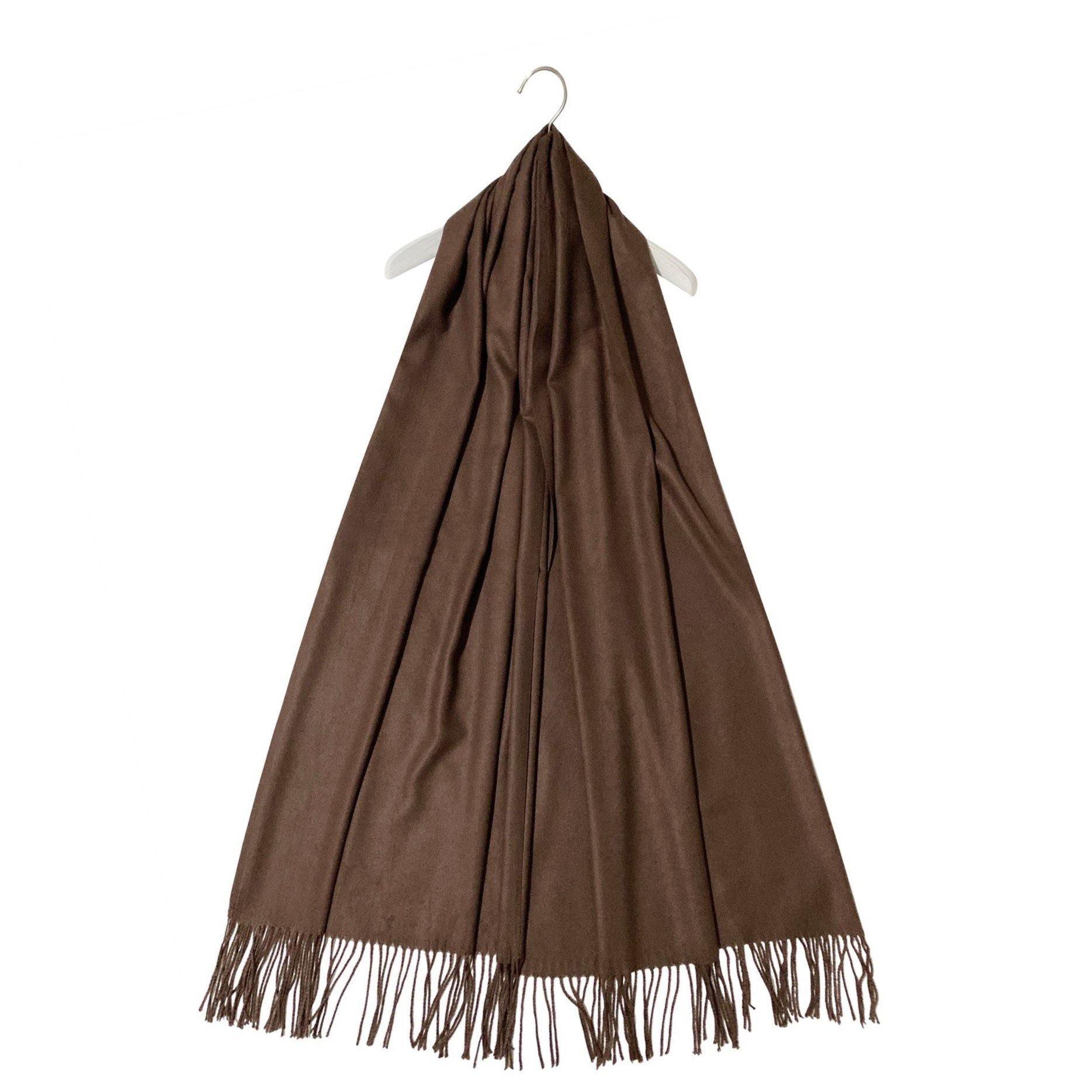 100% Valódi Pashmina Kasmír Sál-Kendő, 70 cm x 170 cm, Mahagóni 2 100% Valódi Pashmina Kasmír Sál-Kendő, 70 cm x 170 cm, Mahagóni - Ékszer Galéria