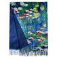 Gyapjú Sál-Kendő, 70 cm x 180 cm, Monet-Water Lilies Painting