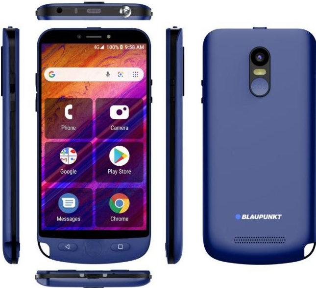 Blaupunkt Guardian Kártyafüggetlen Ergonómikus Okostelefon Segélyhívó funkcióval 2 