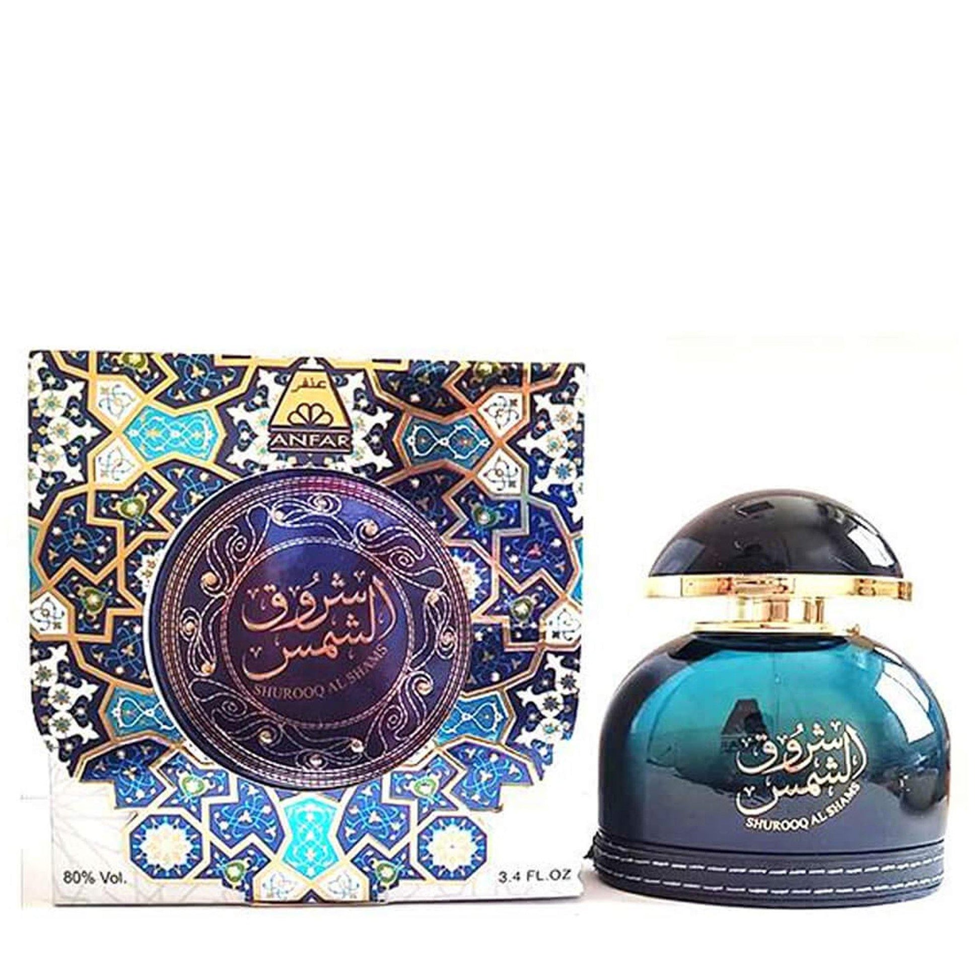 100 ml Eau de Parfum Shurooq Al Shams Keleti Fás Illat Férfiaknak - Ékszer Galéria