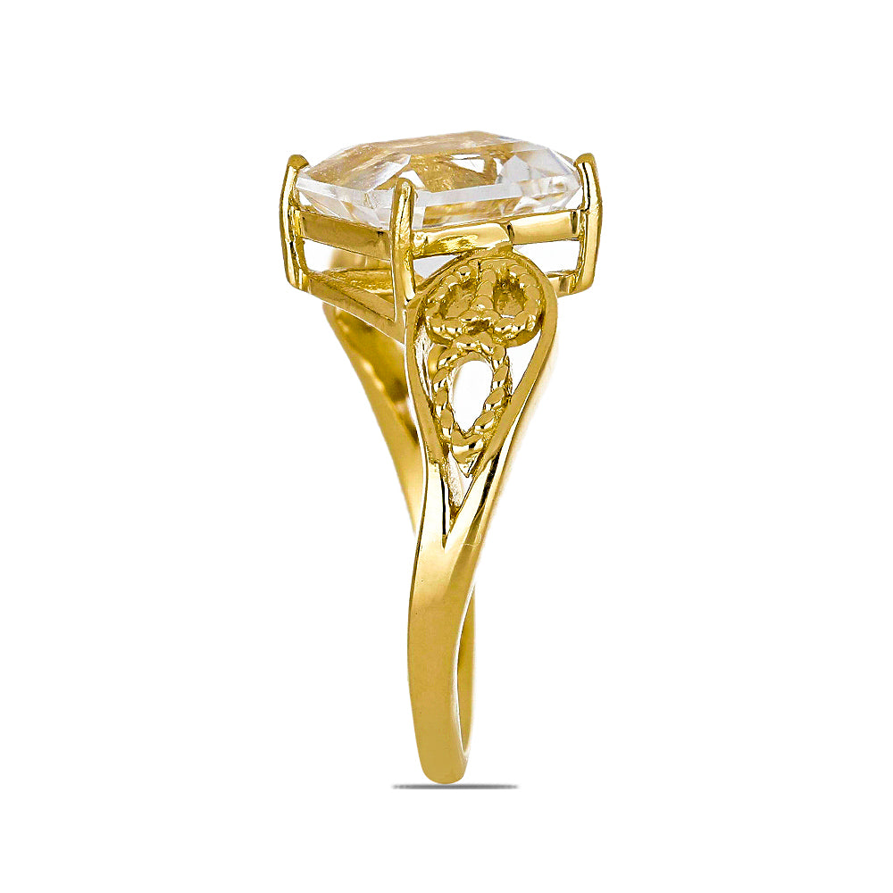 Arannyal Bevont Ezüst Gyűrű Kalgoorlie Petalittel