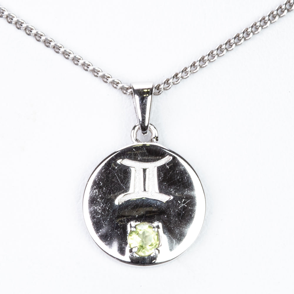Ezüst Medál Changbai Peridottal 1 