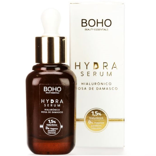 BOHO HydraSerum Arcszérum 4 különböző méretű hyaluronsav molekulával, 30ml