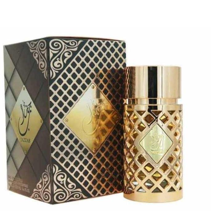 100 ml Eau de Parfume Jazzab Gold Keleti Virágos Citrus Illat Férfiaknak - Ékszer Galéria